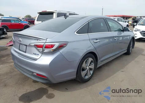 2016 Hyundai Sonata Hybrid Limited z USA, uszkodzony, nr VIN KMHE34L17GA010307